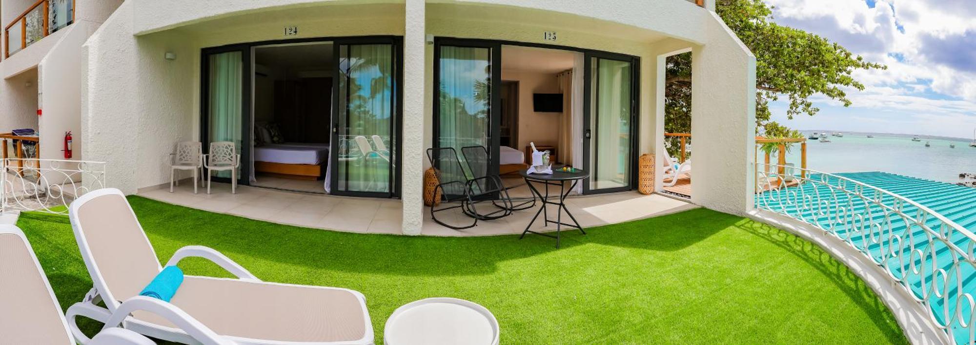Coral Azur Beach Resort Mont Choisy מראה חיצוני תמונה